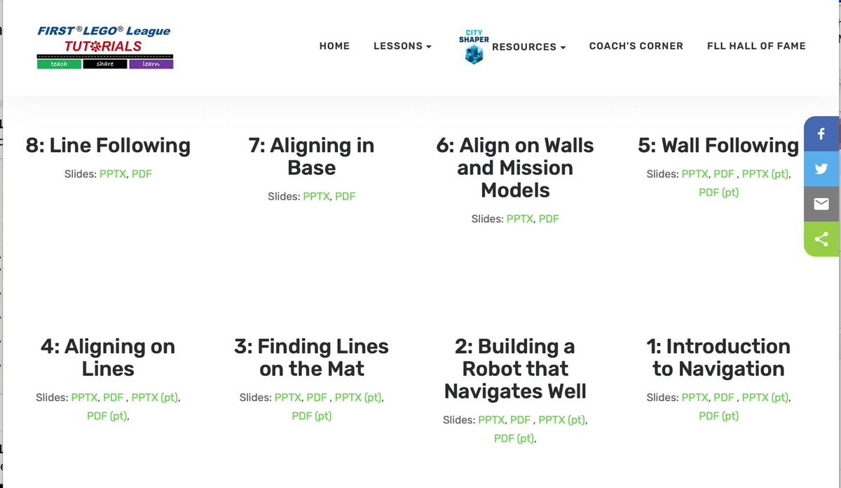 FllTutorials's tweet image. Having a reliable robot is very important. Check out these 8 Robot Reliability lessons for tips. flltutorials.com/RobotGame.html