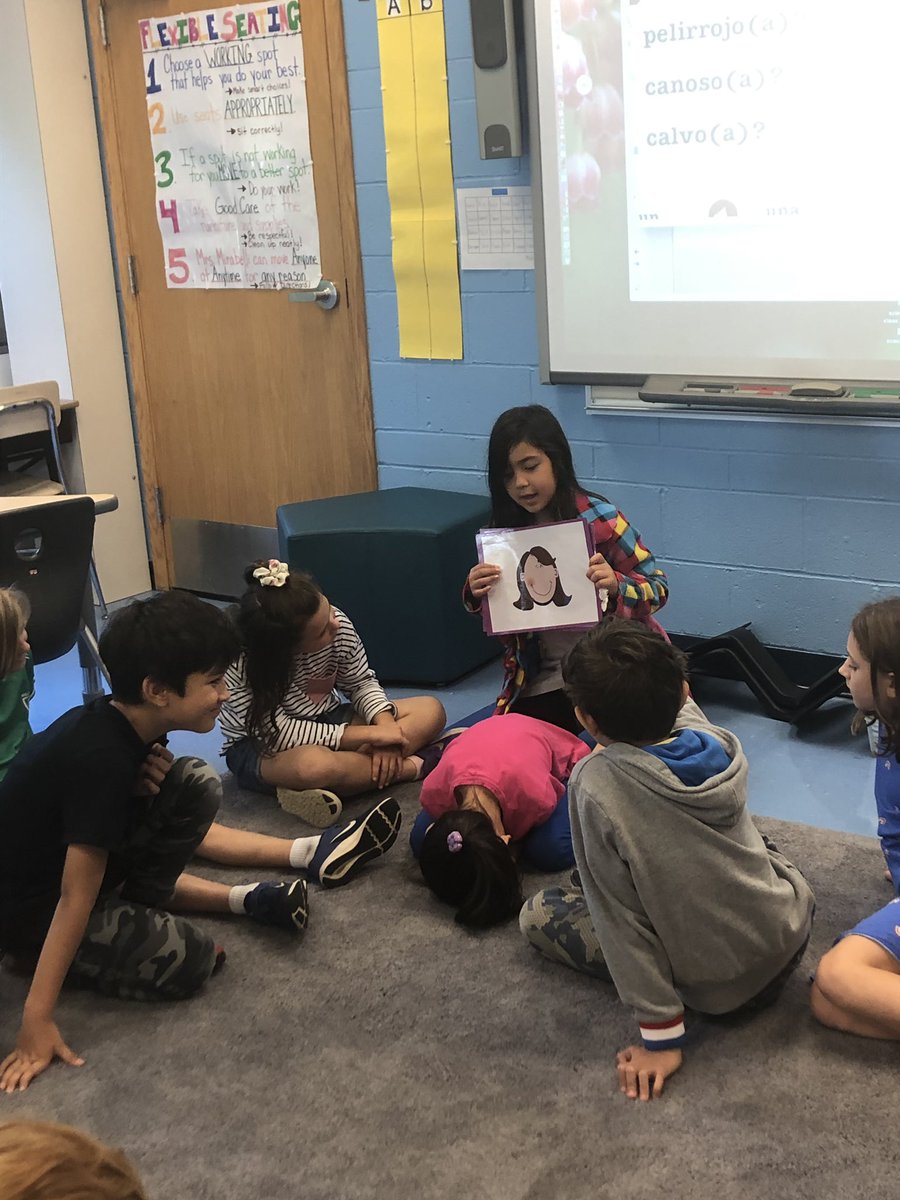 alvarado_sra's tweet photo. ¿Es Morena o es rubio? Love it when my students lead their games in Spanish! #leadership #fles #explorecentral https://t.co/vcz9ObWOAo