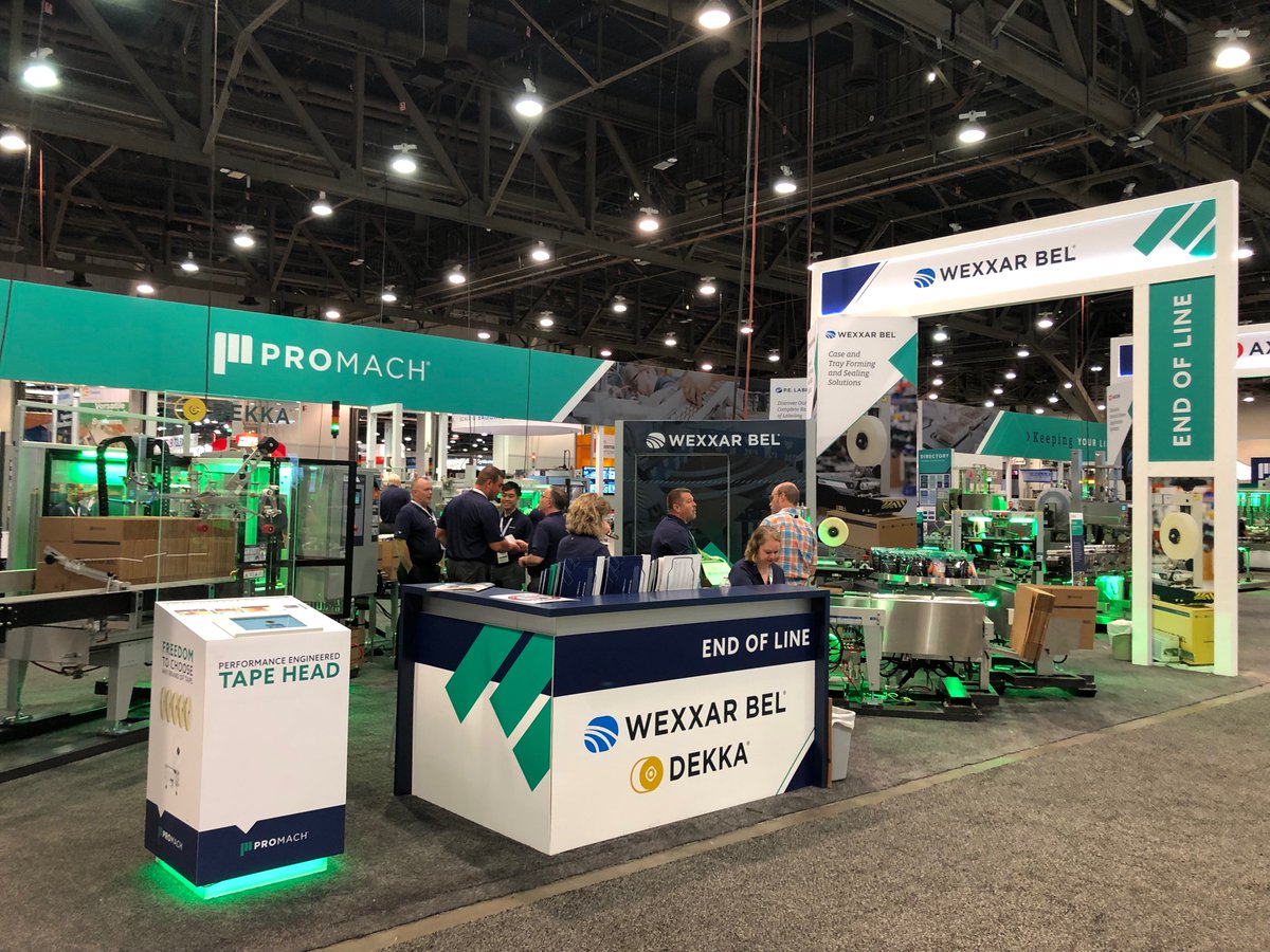 Wexxar_BEL's tweet photo. If you haven't come to visit us yet at booth #C-2824, there are still two days left for #PACKEXPOLasVegas! To see how our machines will fit your packaging needs, view our full Pack Expo machine listings here https://t.co/mHwLVxkZsf #ProMachatPack https://t.co/GutbOVBDC6