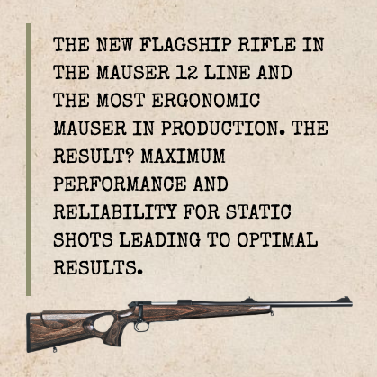 Mauser_USA's tweet photo. The Mauser 12 MAX combines maximum stability with sophisticated ergonomics. Its specially designed thumb hole stock has palm recesses on both sides so that the shot can also be taken perfectly with the offhand if needed in extreme situations.

#mauser12 #mauser12max #mauserusa https://t.co/wDGFIOVvGG
