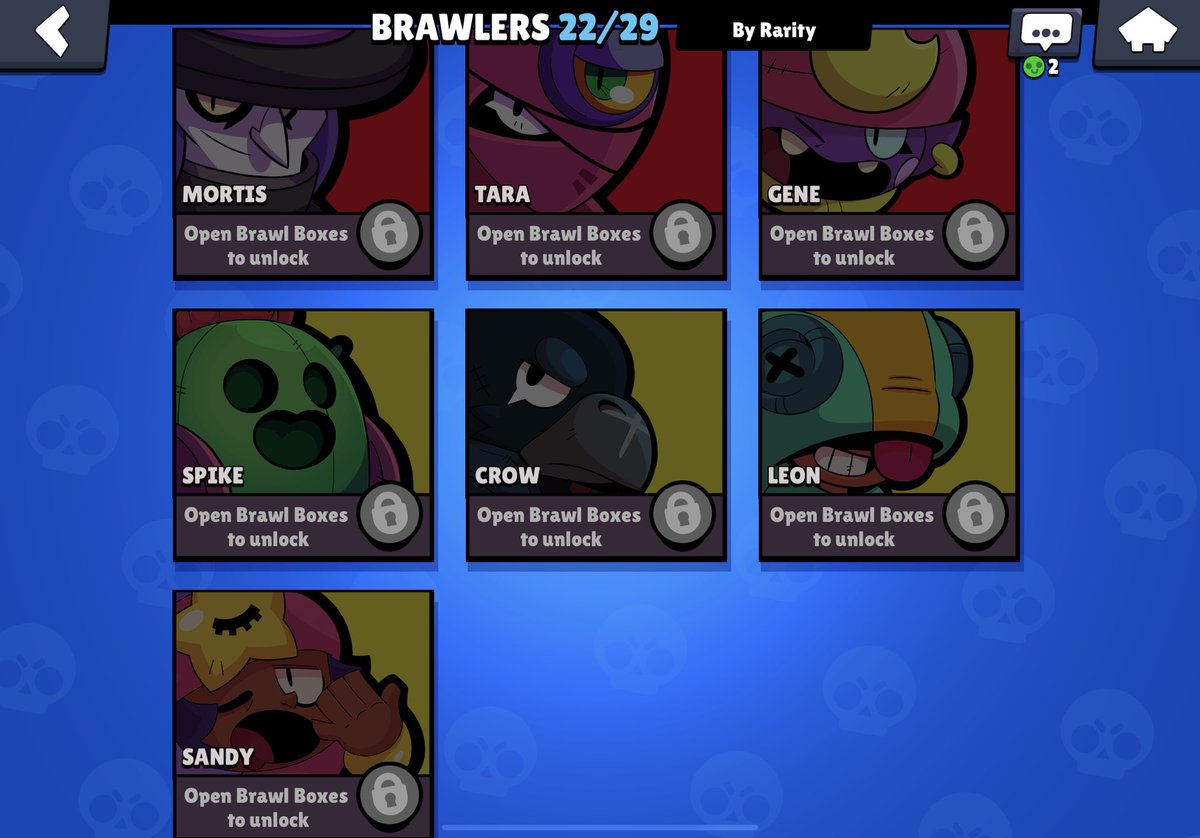 How To Get Legendary Characters Brawl Stars - crow in a box brawl stars