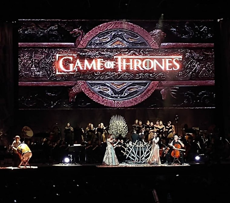 SRGraham_Editor's tweet image. While some were watching for @GameOfThrones  to win at the #EmmyAwards, I was here:
#GameOfThronesLiveConcertExperience