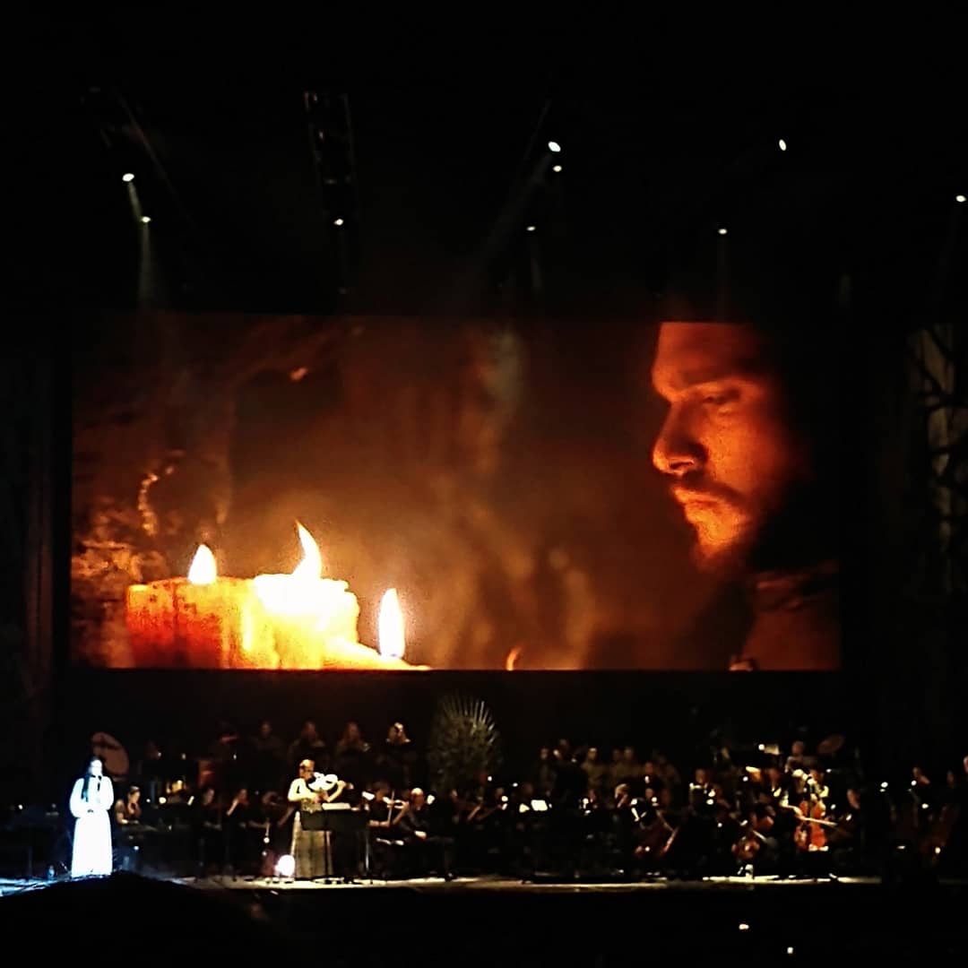 SRGraham_Editor's tweet image. While some were watching for @GameOfThrones  to win at the #EmmyAwards, I was here:
#GameOfThronesLiveConcertExperience
