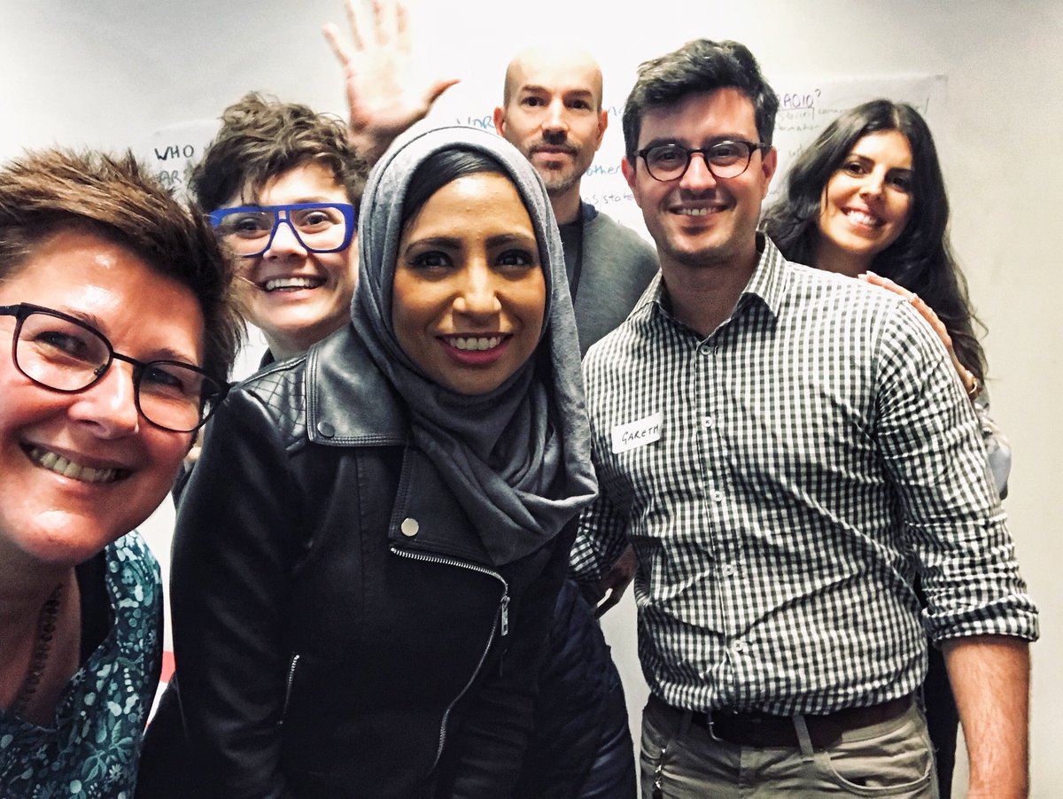 LindyBurns's tweet photo. Everyone here has a PhD. Oh. Except me. I learnt a lot. W @ruthamorgan @RaihanIsmailANU @barbaraneves Darren Fisher Gareth Wearne @RadioNational top 5 Humanities #abctraining #sydney https://t.co/qJLUiTIMtD