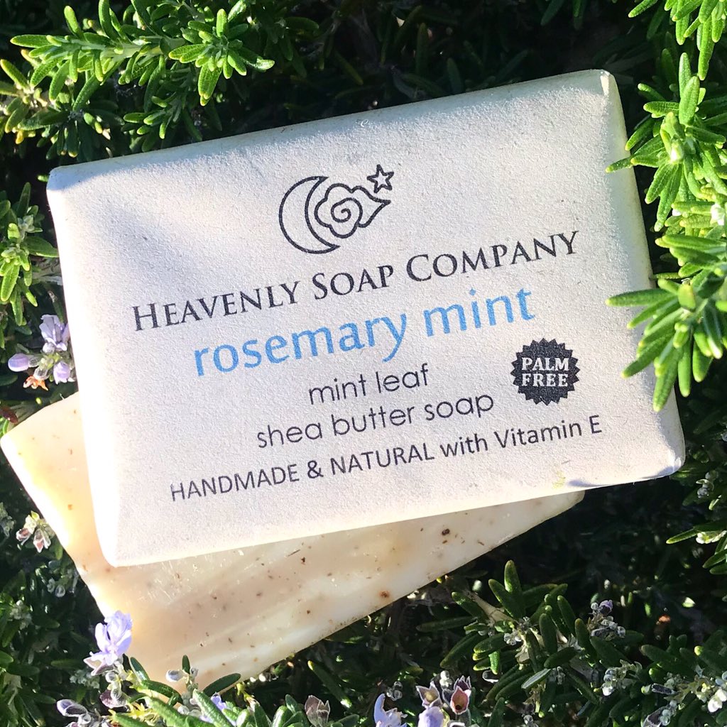 Rosemary Mint is the best soap for heavenly refreshing bath time. #soap 
#mintsoap #rosemarysoap #rosemary #peppermintsoap #rosemarymint #bathandbeauty #freshscent #handcraftedsoap #vegansoap #handmadesoap #spasoap #coldprocesssoap #手作り石鹸 #ローズマリー #ペパーミント #無添加