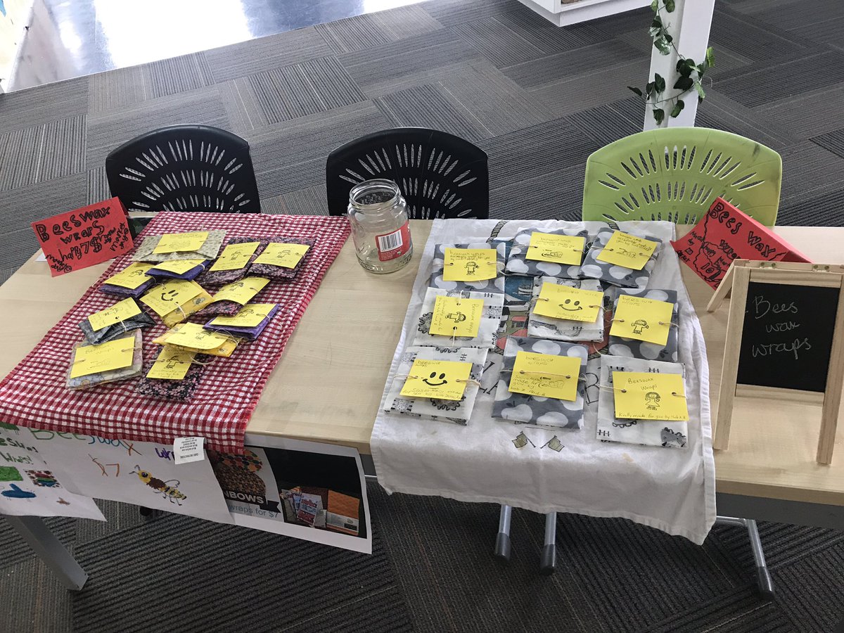 Successful sustainability market day in Hub 7&amp;8. We all brought our best together to make a change <a href="/StonefieldsSch/">Stonefields School</a>