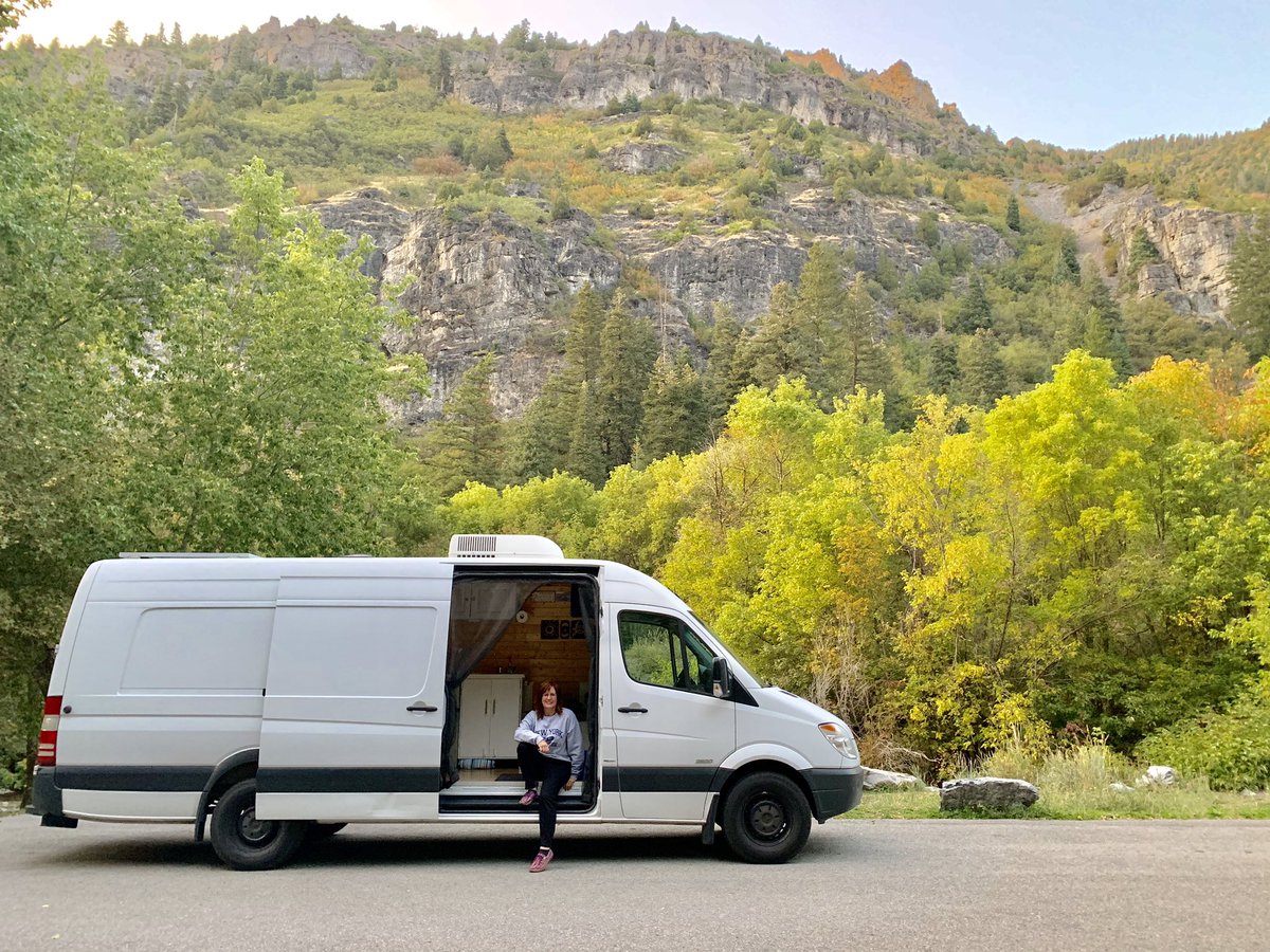 Just a little drive today!! #campervan #camper #notallwhowanderarelost #travel #ontheroad  #vanlife #instatravel #traveltogether #sprintervan #justdrive #roadtrip #happiness #adventure #lucky11van #roadwidow #roadwarriors #vantravel #luckyme🍀