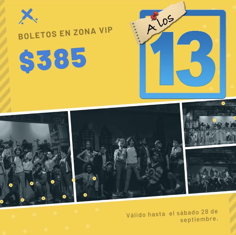 Chavos: Si adquieren sus boletos con anticipación directo en taquilla del Nuevo Teatro Libanés obtendrán precio preferente 👇🏻👇🏻👇🏻