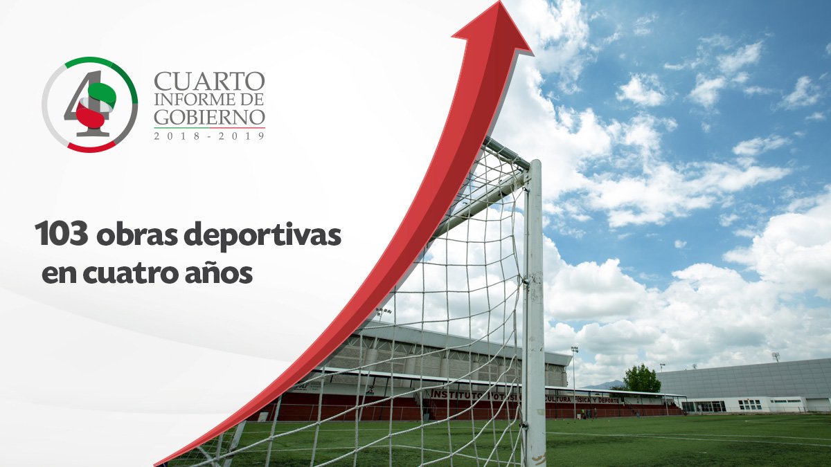 JMCarrerasSLP's tweet photo. Impulsamos la infraestructura deportiva con 103 obras en cuatro años, destaca la construcción de la unidad deportiva de Axtla de Terrazas.
#UnidosAvanzamos #CarrerasInforma https://t.co/ViOB2Qg5Cl