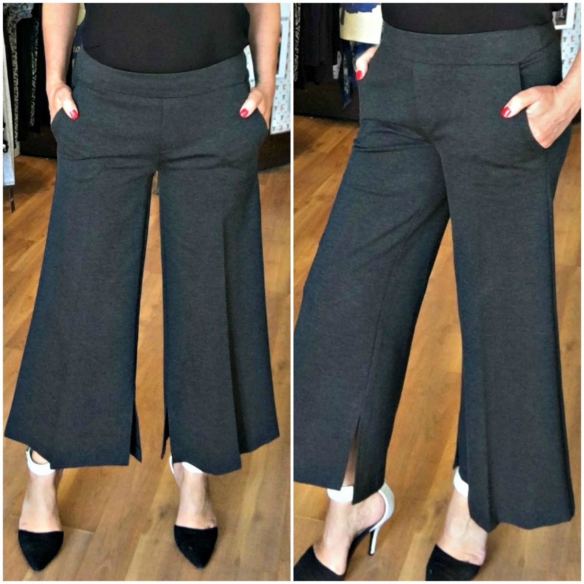 We told you they'd be back! These I Love Tyler Madison Pants sold out in a matter of days when we had them in black, so we brought them back in grey! You're going to want to hurry and get your hands on a pair of these before they sell out too! SHOP NOW: bit.ly/SennaCroppedPa…