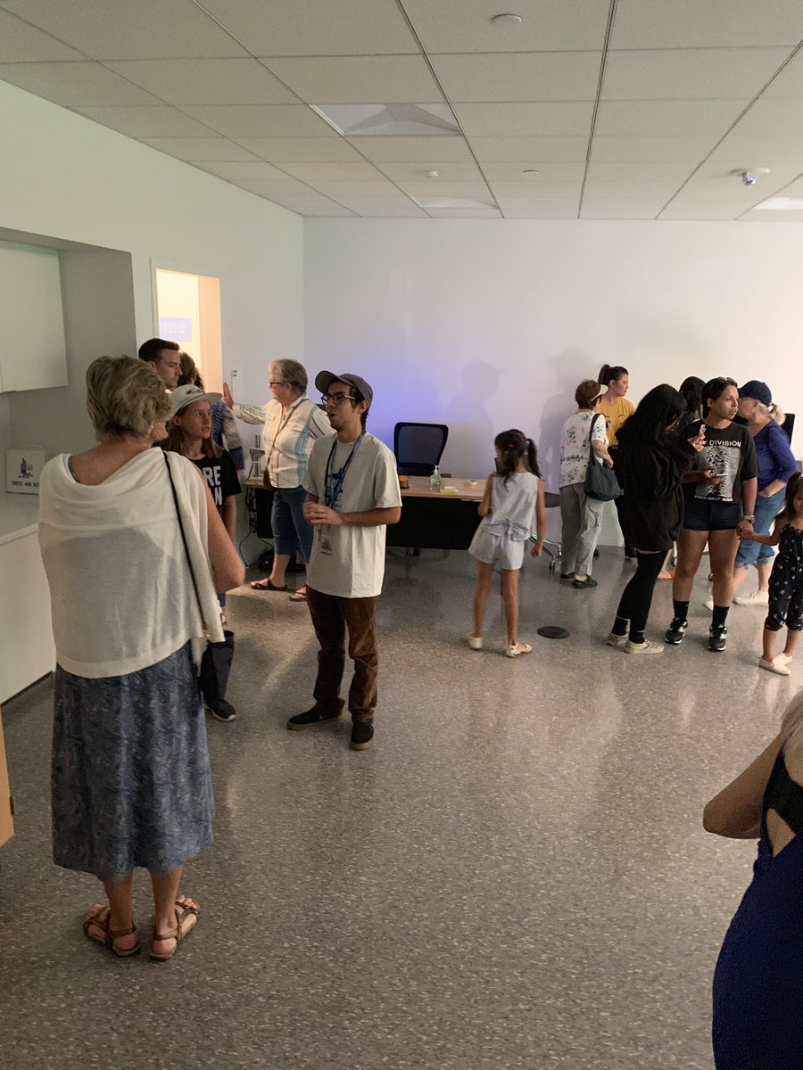 DJZibaZ's tweet photo. Views from Saturday’s @LBCityLibrary #GrandOpening #LBPLStudio #Makerspace with sewing, podcasting, letterpressing &amp; more!! #LBPLStudioProductions https://t.co/kdod1Kkwdg