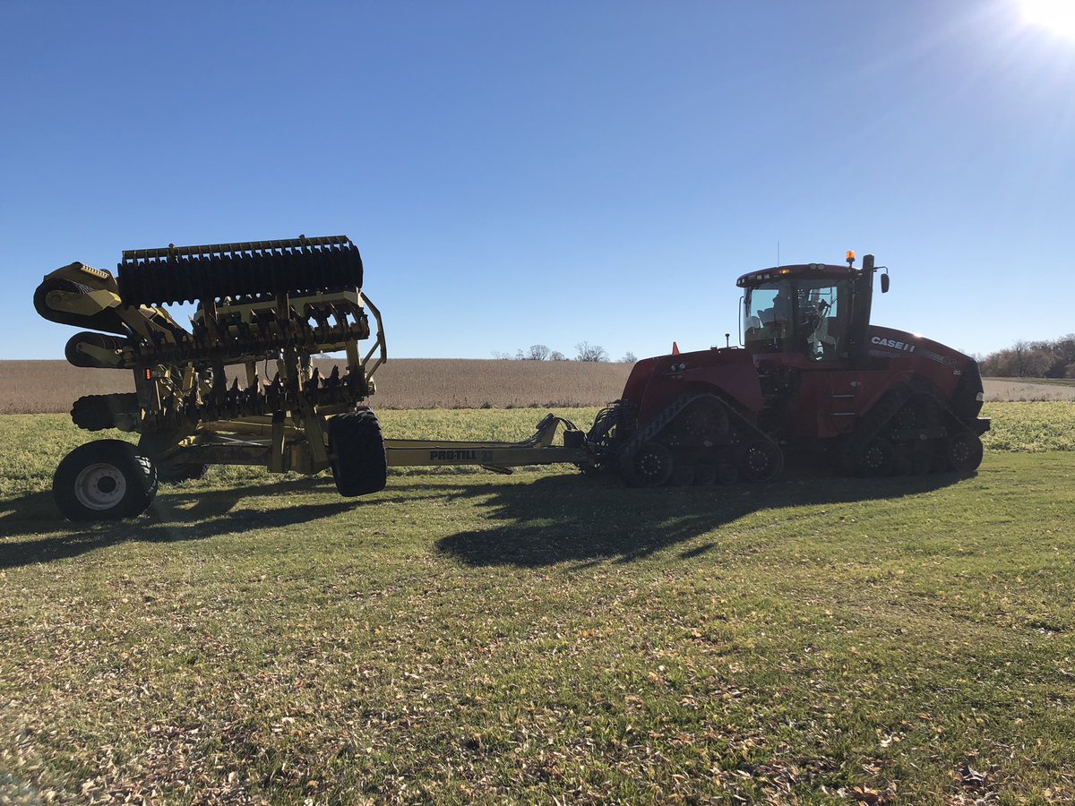 Fall #tillage getting away from you? DM or call to ask about #customtillage, #protill rental and #CoverCrops. Booking now!! <a href="/NDagriculture/">North Dakota Ag Dept</a> #harvest19