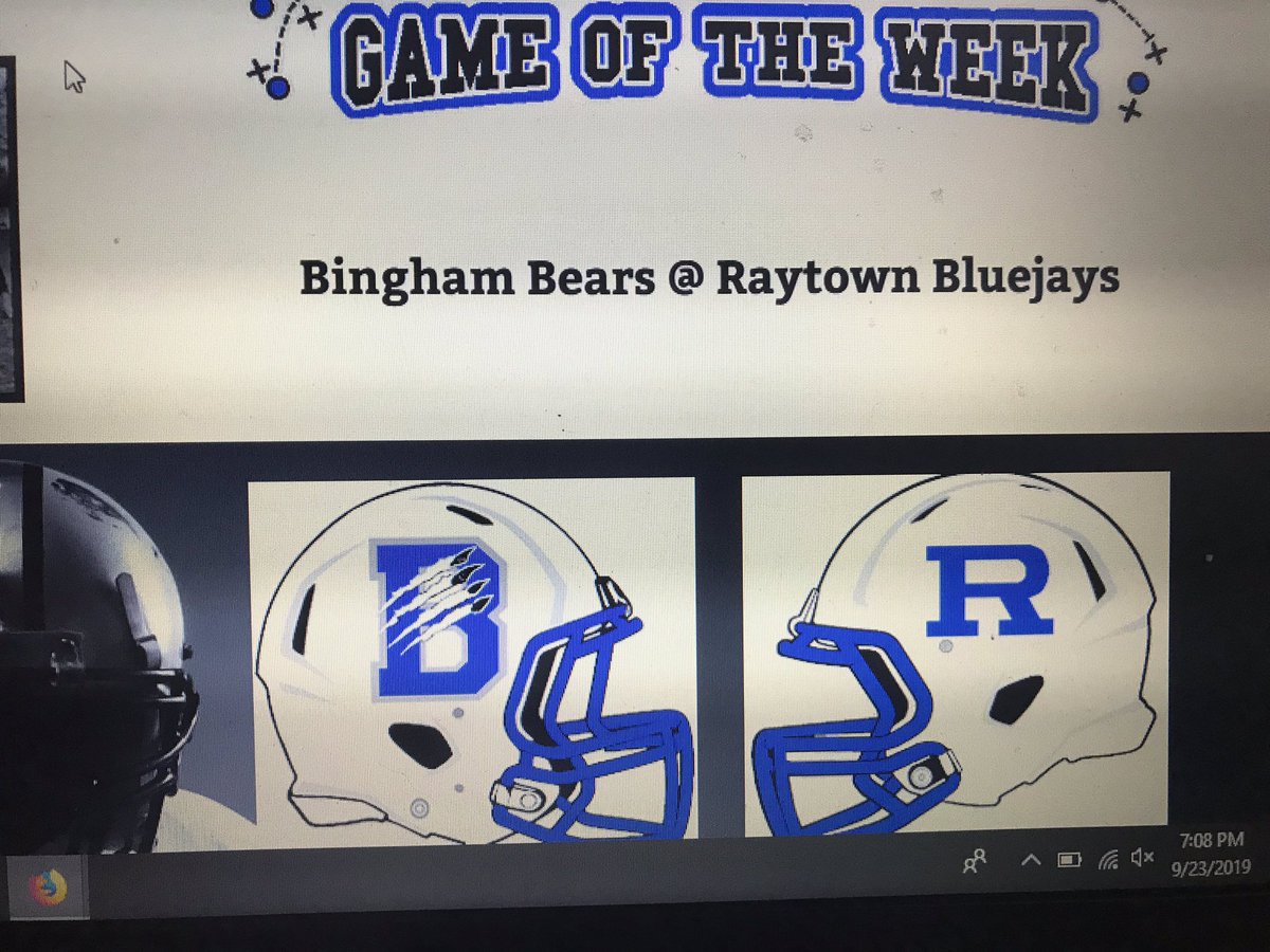 BMSBEARSFBALL's tweet photo. Tomorrow will tell us a lot about where we are as a team! Big game for the 🐻's!4pm kick off at Raytown! A+B in action. @binghamsports @BinghamBears @STUCOBingham @Matthew_D_Perry @WC_Athletics @Coach_Ramos22 @77stOUt 🐻⬆️🏈💪 https://t.co/NEwSMwoJKr