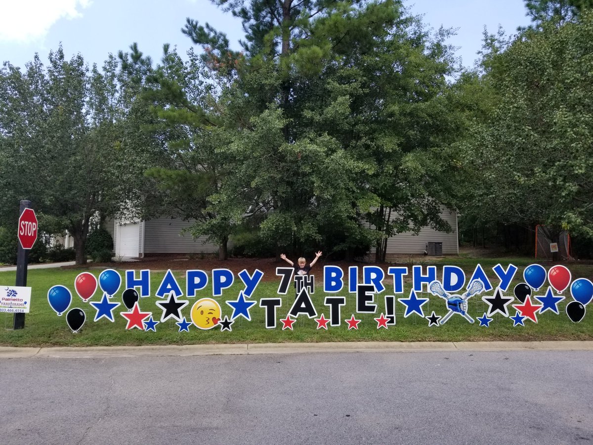 Palmettograms's tweet photo. Cute kids love 🌴Palmetto Yard Grams 🌴

Put a #smile on their face by calling 803.466.4554 or visit our website at https://t.co/pJp2fXZ5zP to book. #lexingtonsc #redbanksc #irmosc #chapinsc #Columbiasc https://t.co/eJjgpLzul1