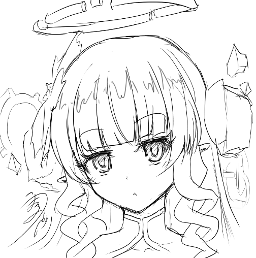 筆慣らしラフアメスたま 