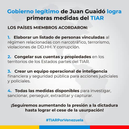 JVPZamoraMIR's tweet photo. Gracias a nuestros países aliados por apoyar la lucha por la libertad de todos los venezolanos. 
¡Seguiremos aumentando la presión a la dictadura hasta conquistar nuestra libertad!
#TIARporVenezuela https://t.co/PUq5Ne1pqZ