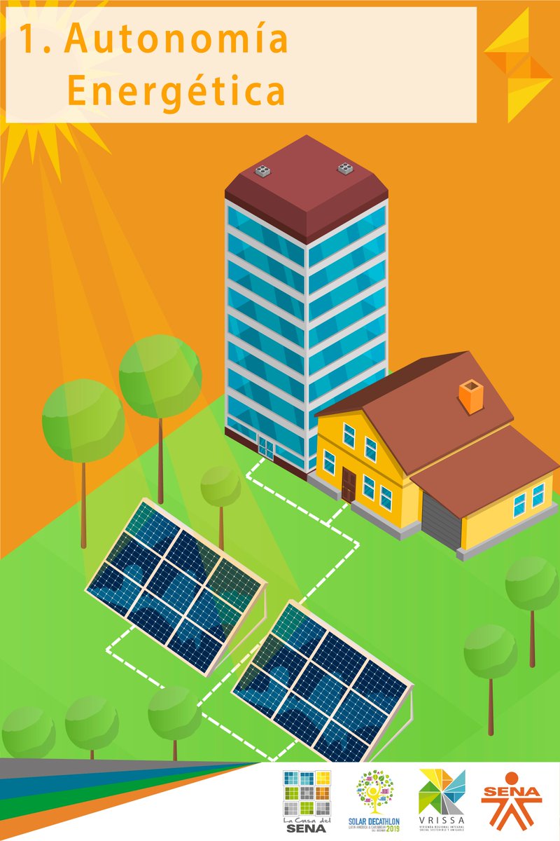 vrissacasasena's tweet photo. ENERGÍA SOLAR: Una manera mas eficiente de utilizar la luz de nuestro Sol y convertirla en energía eléctrica limpia e inagotable.
#VRISSACasaSENA #SENA #FeriaDeLaConstrucción2019 #SENAEnAcción #SolarDecathlon19 #sdl19 #SDLAC #VRISSAEnElPacifico #SomosVRISSA https://t.co/7r0wZunyrP