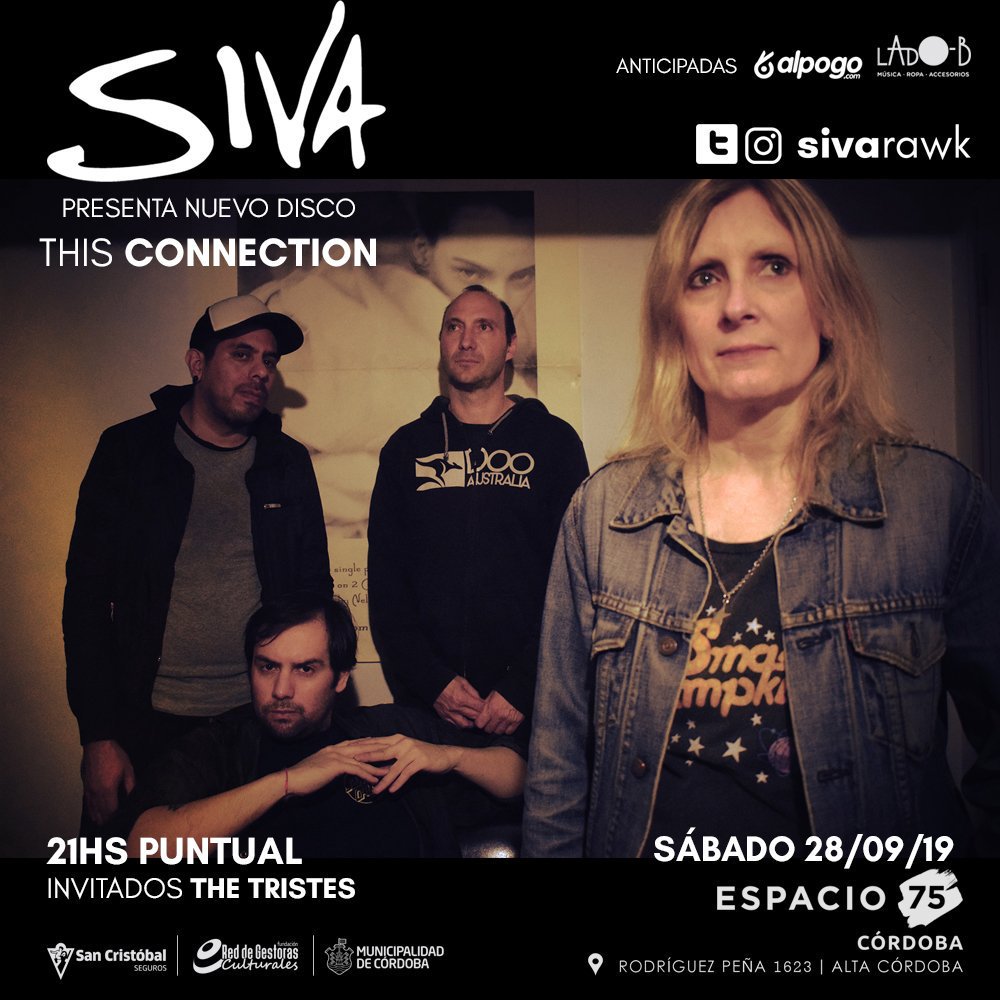 willfx's tweet photo. Ya ya ya!!!! Este finde (28 de septiembre) vamos a estar presentando #thisconnection ! Ya se agoto la preventa 1!!! Apurense que se agotan!! Se viene un show de mo le dor!! #Cordoba #rock #thisconnection #siva https://t.co/IBBS3SjHsA