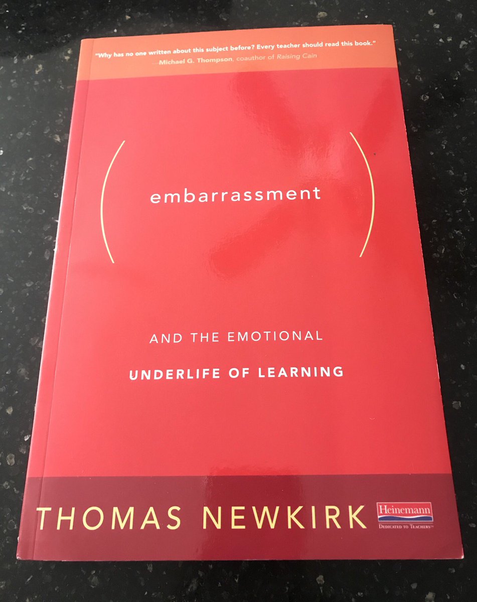 I can’t wait to start reading this book recommended by Kelly Gallagher.