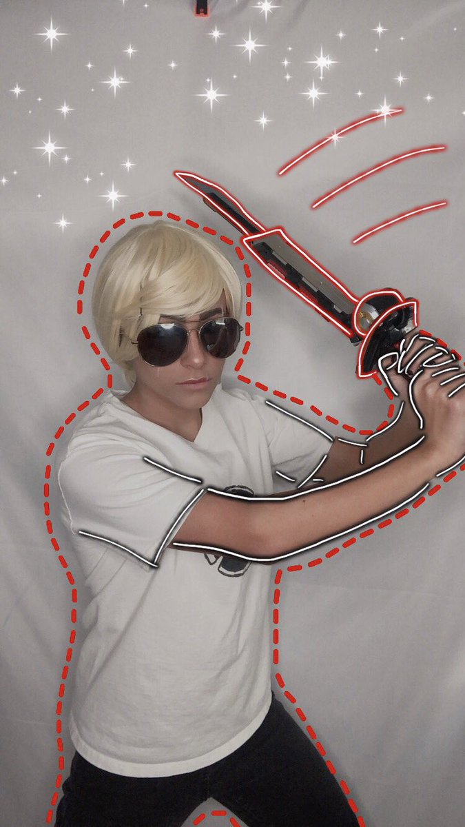 jalepeino's tweet photo. MaYbE,,,, MAYBE I’m cosplaying all the Beta kids and trolls
Character: Dave Strider
Series: Homestuck
#davestrider #cosplay #homestuck #davestridercosplay #homestuckcosplay https://t.co/dYGq2XA3OX