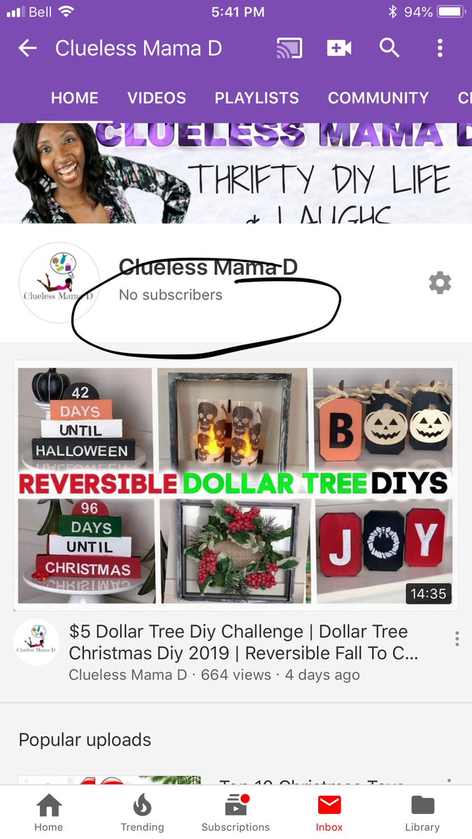 cluelessmamadiy's tweet photo. Yo!! Where did my subscribers go @YouTube 🤦🏾‍♀️ and apparently I’m not the only one who’s subs have disappeared like a fart in the wind 💨 #nosubscribers #youtubedrunkagain @YTCreators https://t.co/dRB674YU4Z