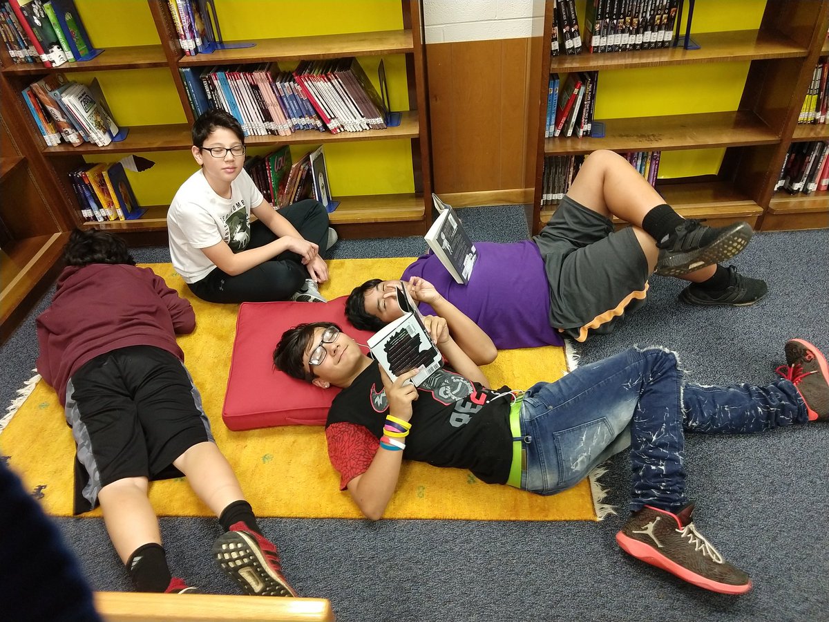 Beth Bryden-Miller (@brydenmiller) on Twitter photo Feeling pretty comfortable with our new books <a href="/LibrarySRMS/">SRMS Library</a>! It's our job/goal/favorite thing to do - finding you books! Feeling pretty comfortable with our new books <a href="/LibrarySRMS/">SRMS Library</a>! It's our job/goal/favorite thing to do - finding you books!