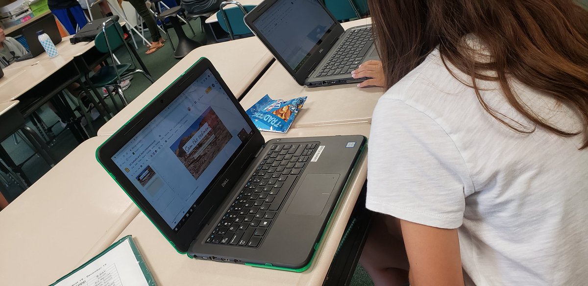 Students in <a href="/beccacalvert4/">Becca Calvert</a>'s class were finishing up their children's storybooks about Sedimentary Rock formation today.  I loved getting to read their creative stories and watching them learn by teaching others.  <a href="/EubanksDragons/">Eubanks Intermediate</a> <a href="/Carrollisd/">Carroll ISD</a> <a href="/CarrollCurric/">Carroll ISD C&I</a>