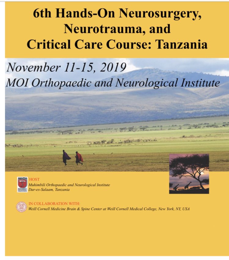 6th Hands-On Neurosurgery and Neurotrauma course in Tanzania