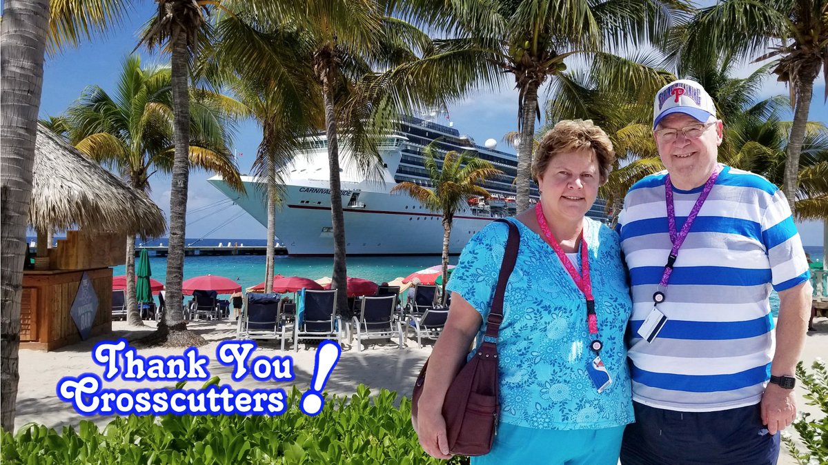DonnaShank's tweet photo. Thank you, Crosscutters and AAA Travel North Penn, for our fantastic vacation! #cruisegiveaway https://t.co/Kg52IqYYH9