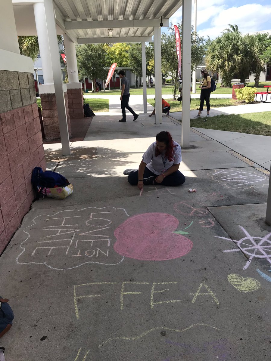 Chalk4peace was a great start to #PeaceWeek!