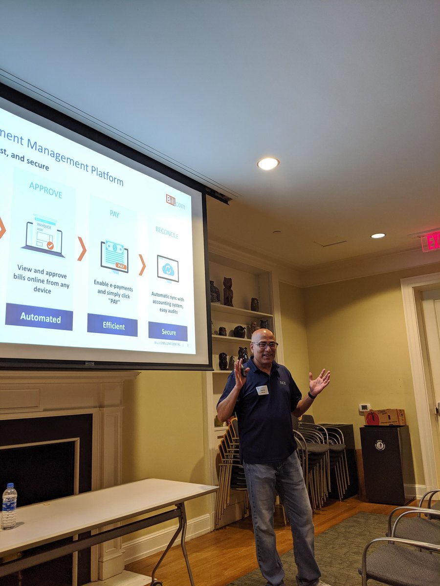 .<a href="/vinayspai/">Vinay Pai</a> SVP Engineering giving an technical info session on <a href="/billcom/">BILL</a> at <a href="/RiceUniversity/">Rice University</a>