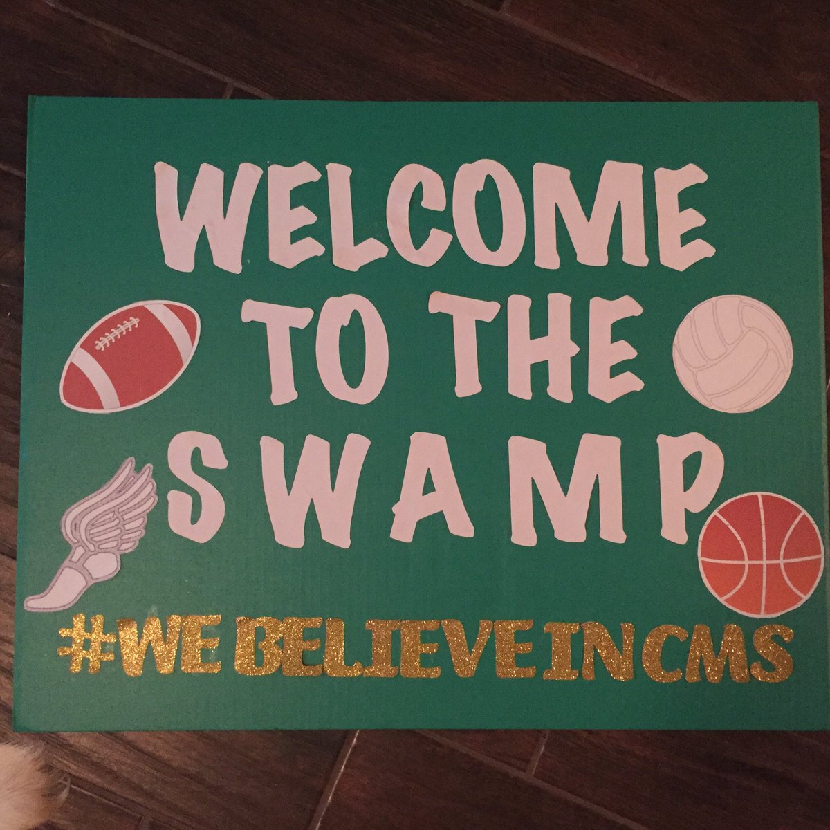 LasterKristen's tweet photo. Ready to support Gator athletes this year! 🐊 #webelieveinCMS #BestYearEver #CFISDspirit https://t.co/ZGiKunklli