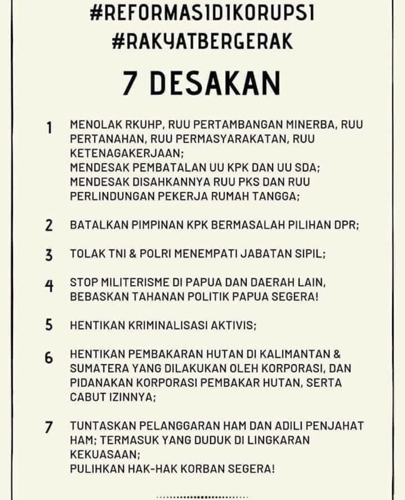FerdiSemaun's tweet photo. Cuma ngasih warning aja, AWAS #GERAKANRAKYATDIKORUP https://t.co/igavL9L1EA