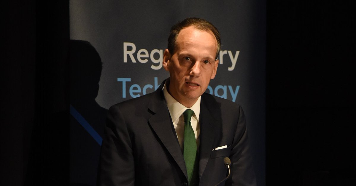 asicmedia's tweet photo. Chair James Shipton says ASIC can see a future where #AI including machine learning, text analytics, voice analytics, & other technologies are a seamless component of financial services firms’ business models. He’s at the #ASICregtech19 event. Livestream: https://t.co/vnRuPGZ0Hn https://t.co/Dhtzx0MhcM
