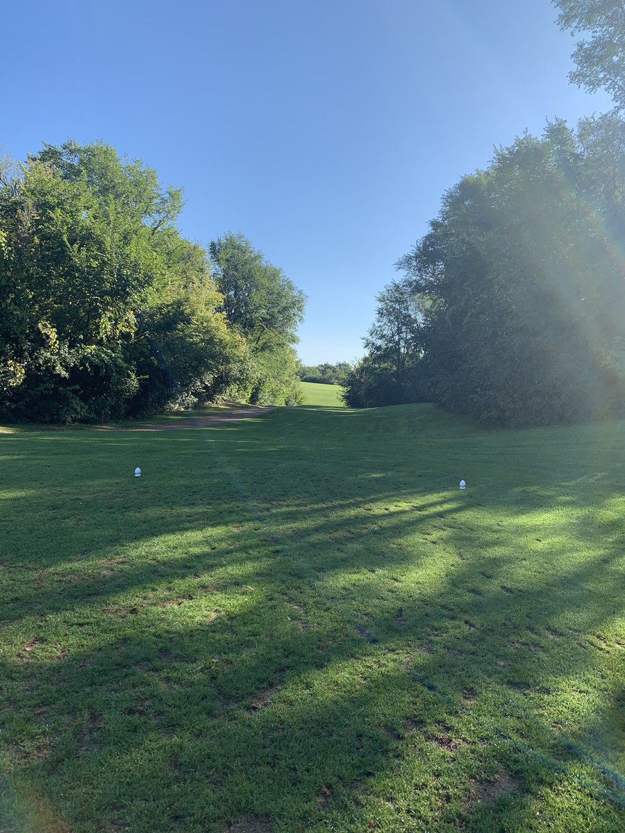RoddSlaterPGA's tweet image. How’s this look for a starting hole tee shot? #shotgunstart #roulette