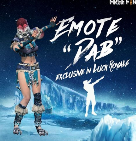 DabButton's tweet image. You can dab in Garena Free Fire