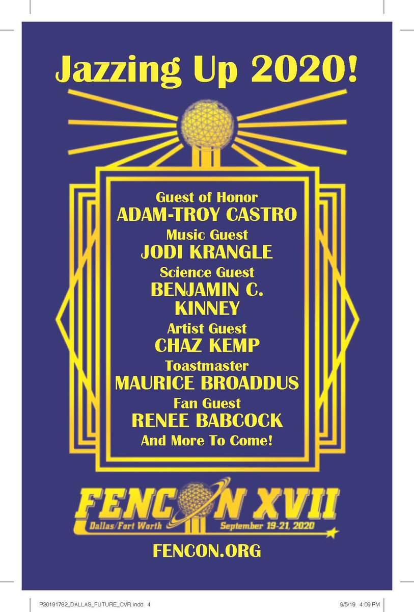 Fencon 17 Guests of Honor list