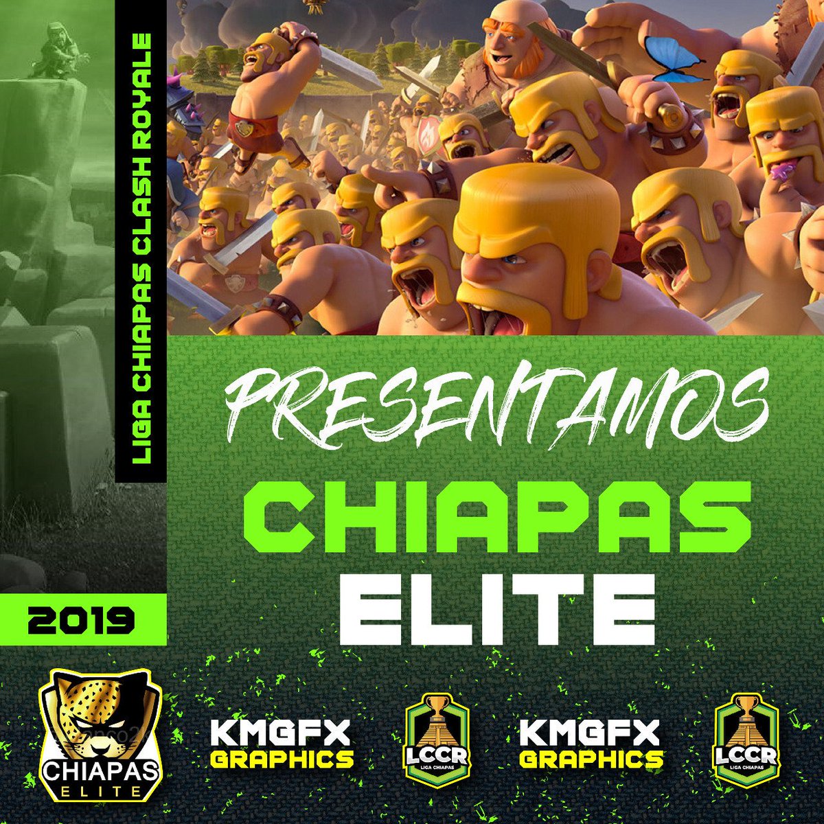 Llega un equipo que fue el campeón en la primera edición de #LCCR y ellos son... Chiapas Élite 🎉 Vienen renovados y con hambre de llevarse el título como lo hicieron en la primera edición, mucha suerte para todo el equipo 😎🔝