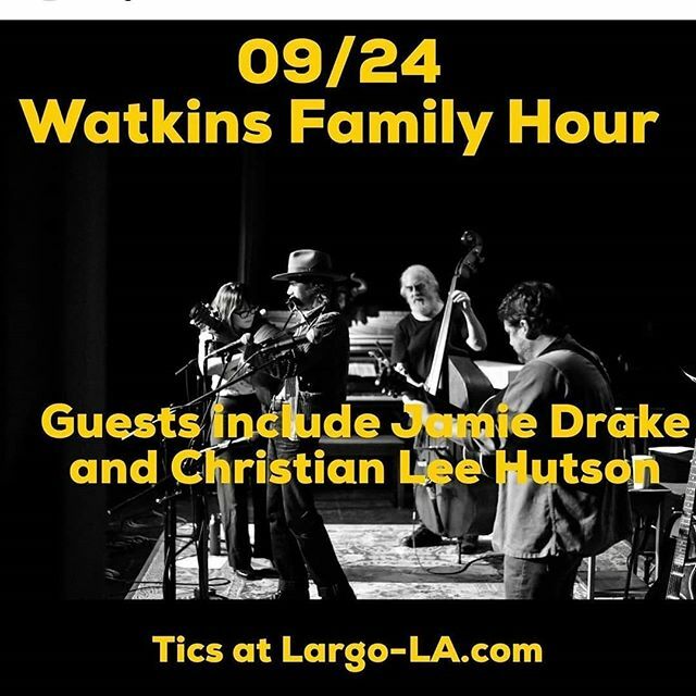 LargoLosAngeles's tweet image. #TheWatkinsFamilyHour 💜⭐❤⭐💙
Tomorrow nite! Grab tix thru link in bio or bring cash for a ticket at the gate.
Very special guests as always, #SaraWatkins
#SeanWatkins and the rest of the fam. ift.tt/2mky26M