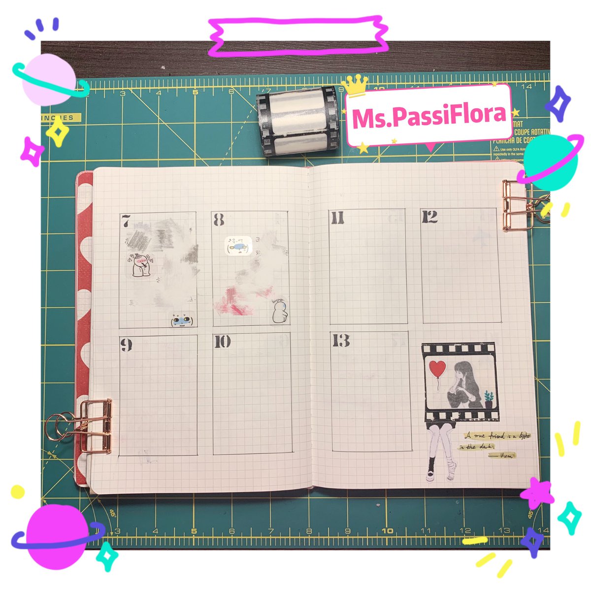 What a busy day today! Get to go to bed right now. Gnight! #journaling #bulletjournal #bujo #bulletjournalweekly #mspassiflora #goodnight #stickerjournaling #journalstickers