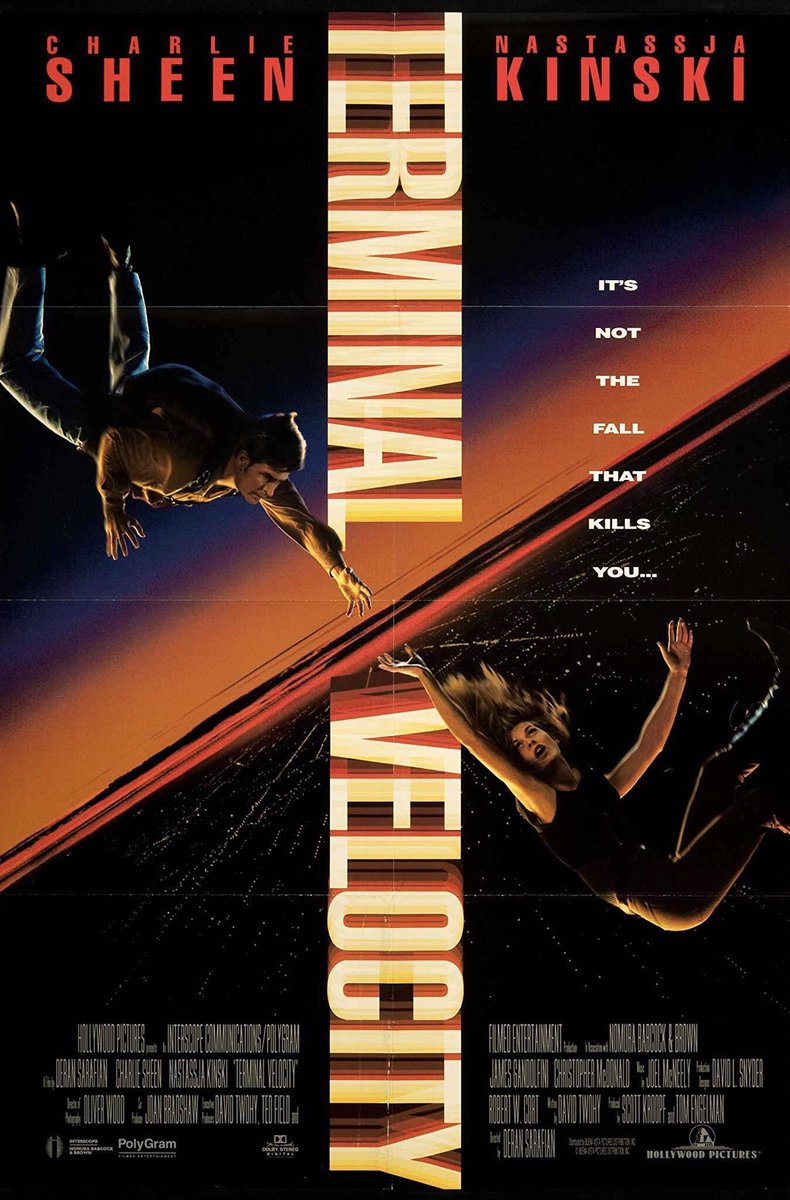 FilmNewsNos's tweet photo. 🎬MOVIE HISTORY: 25 years ago today, September 23, 1994, the movie ‘Terminal Velocity’ opened in theaters!

#CharlieSheen #NastassjaKinski #JamesGandolfini #ChristopherMcDonald #GaryBullock #HansHowes #MelvinVanPeebles #SuliMcCullough #RanceHoward #SofiaShinas #MargaretColin https://t.co/vqvaSW84Yz