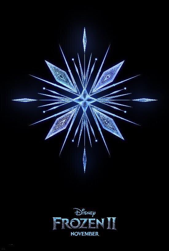 And The snowflakes in the posters have four diamonds, may represent of spring, summer, autumn and winter. I think if the orange-haired girl is Elsa's mom and uses autumn magic, Elsa uses winter magic. Perhaps there are spring and summer magic, Anna probably also uses magic.