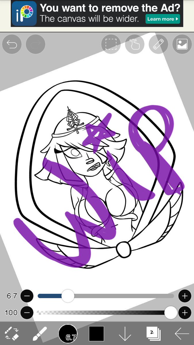 FMMisDibujos201's tweet photo. Wip de una fusion entre parasouly Eliza aunque no paresca  
Bye https://t.co/bVNpYToE7D
