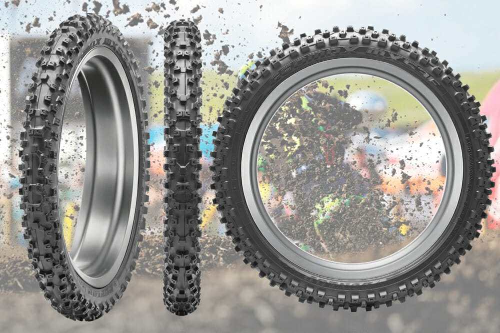 Dunlop Geomax MX53 | Dunlop’s off-road MX Geomax MX53 tire is designed to offer more performance in a wider variety of terrains. The MX53 excels on hard-packed tracks while also offering greater versatility in intermediate riding… cyclenews.com/2019/09/articl…