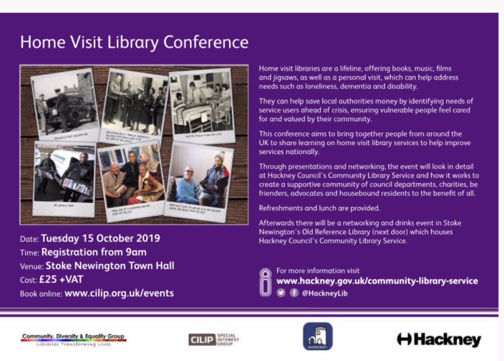 HomeVisitLibs's tweet photo. So America, you call it the Homebound Service!

We are putting together photos for our conference to display on the day. Do you have any of your service in action &amp; a message for your UK colleagues? 

Please reply &amp; send a picture 
#homebound
#homeboundlibrary
#libraryhomevisits https://t.co/Gsa92OHdcN