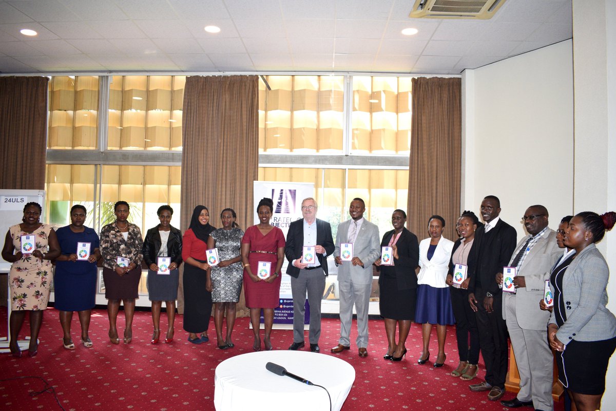 Participants launch the #RuleofLawReport. 
#GroupPhoto
#RuleofLawWeek

@DGFUganda17 @JLOSUganda @ODPPUGANDA @fesuganda @UPDFspokespersn @SPKinobe2018 @PheonaWall @JoyceNalunga @CavendishUniver @uculawsociety @uwilawsociety @cepil_uganda @IuiuLaw @lawsocietymak @SocietyKiu