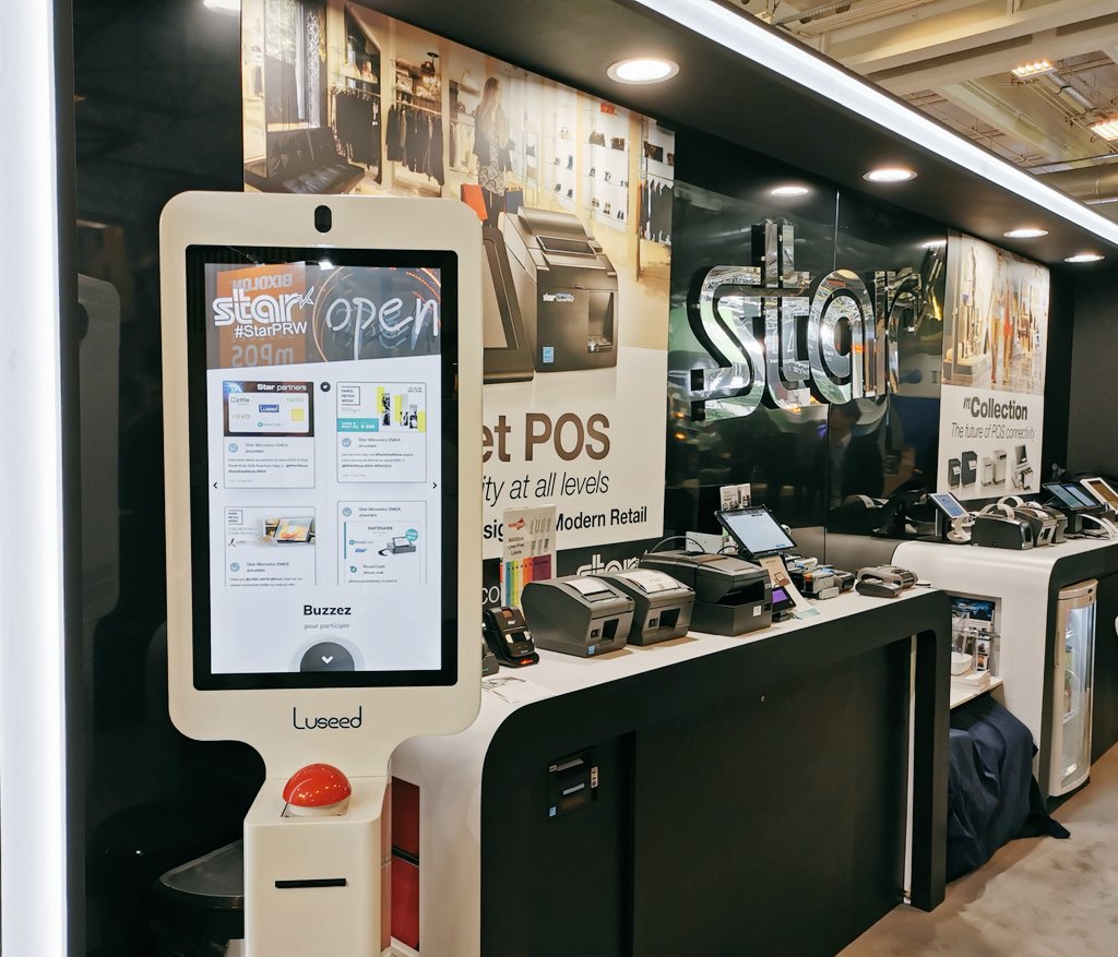La #ParisRetailWeek est lancée ! On vous attend sur le stand K055 de notre partenaire <a href="/StarEMEA/">Star Micronics EMEA</a>