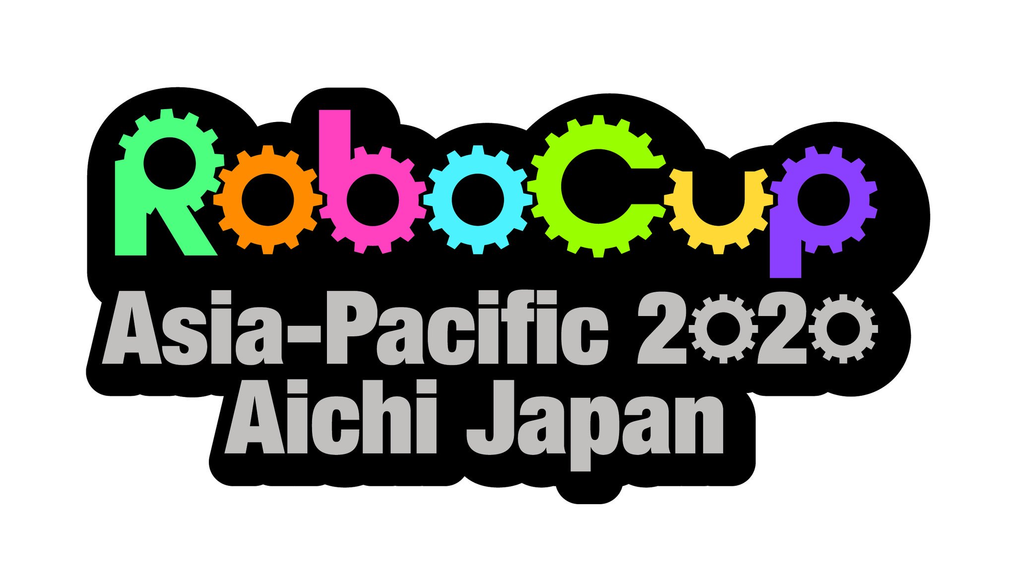 大村秀章 公式ロゴマークです ロボットの重要な部品である歯車を用いて文字を制作し 立体的に飛び出したデザインにより 驚き や感動に溢れ 歓声の上がる大会の賑わいを表現しています T Co Ax2tkjgyvf Twitter
