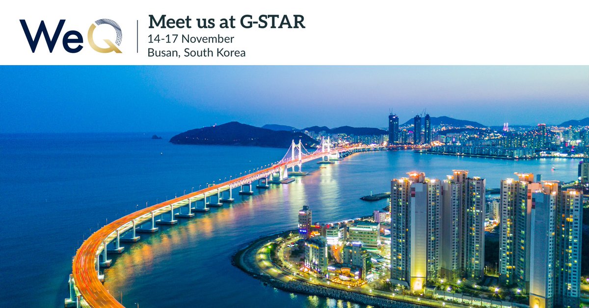 On November 14, the WeQ team will be heading to #gstar. Drop us a line at events@weq.com to arrange a meeting and chat about how we can help you achieve your mobile advertising targets #WeQevents #mobileadvertising #mobilegaming