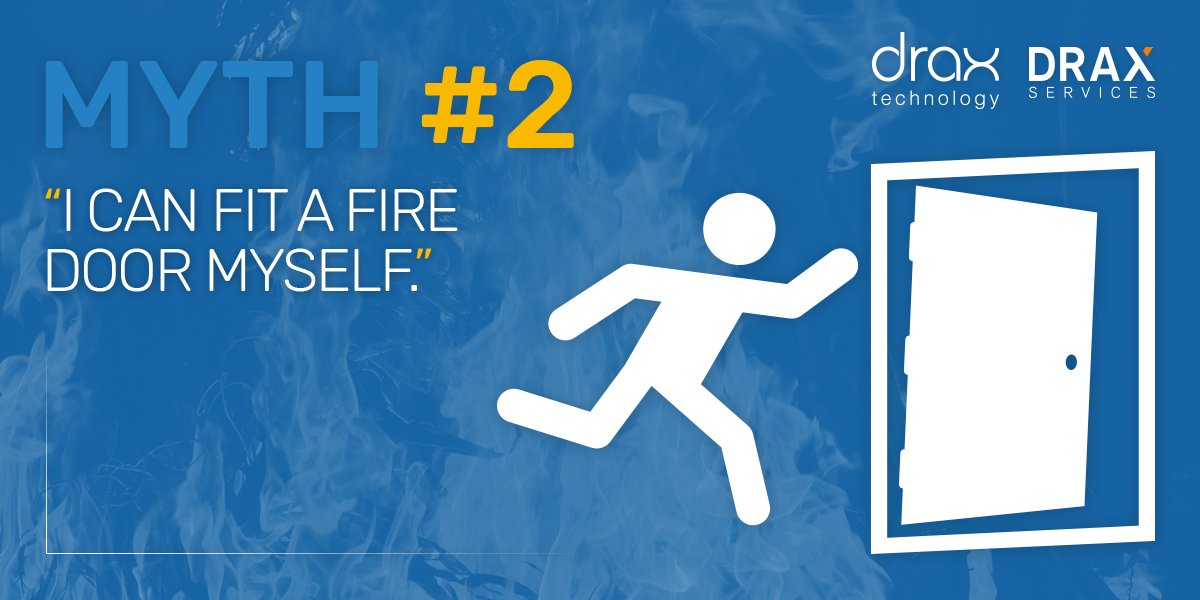 Day 2/Myth 2: “I can fit a fire door myself.”

Fire doors need to be fitted correctly. It’s vital that people who are competent &amp; skilled fit fire doors. However, unfortunately no official qualifications/accreditations are required by those installing doors. #FireDoorSafetyWeek
